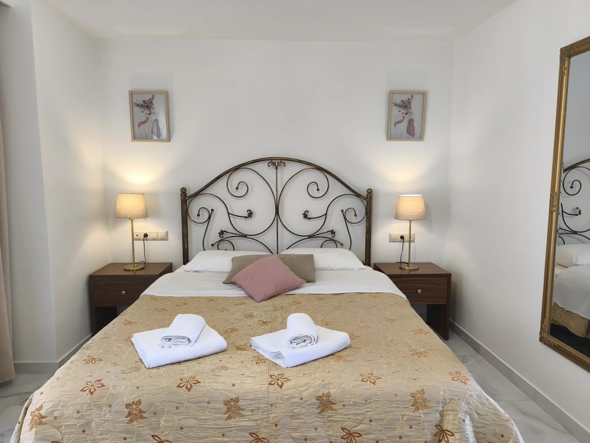 Superior Double Sea View room terrace with panoramic Aegean sea view